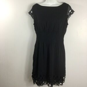 Bar III Navy Blue Cap Sleeve Dress